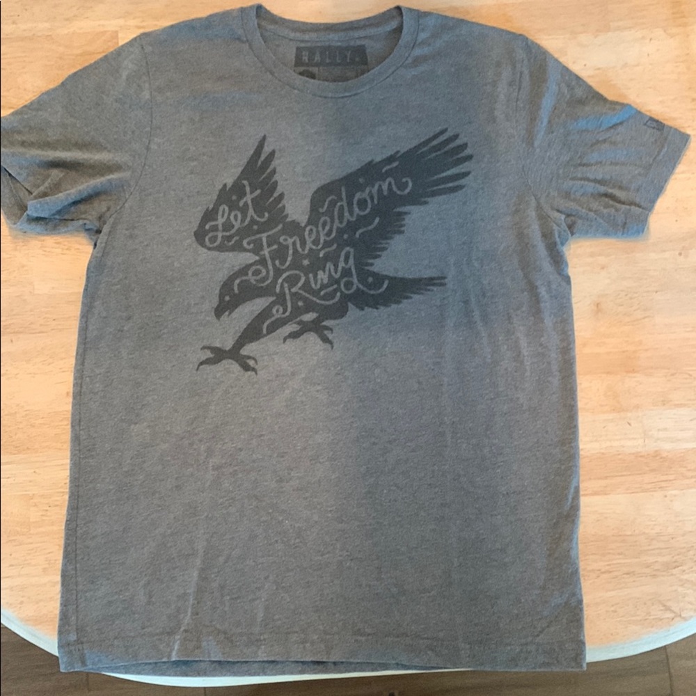 Rally House Size Large Gray Graphic T-Shirt